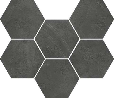 Италон Continuum Petrol Mosaico Hexagon