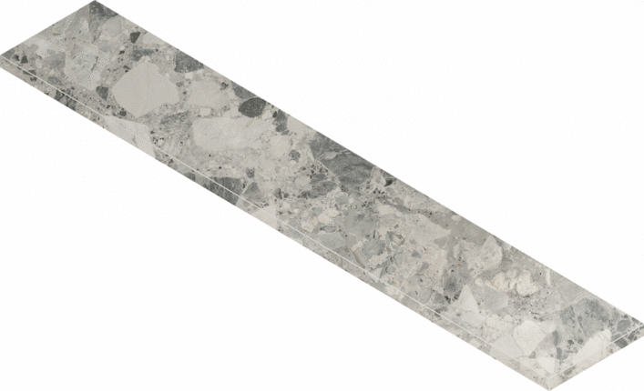 Италон Continuum Stone Grey Scalino 160 Angolare Dx