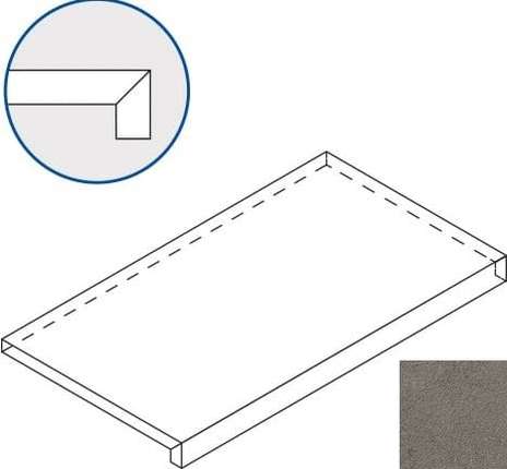 Италон Discover X2 Fume X2 Scalino 33x60 Frontale Фронтальная