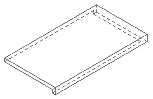 Италон Magma X2 Fog Scalino Angolare Dx 33x120
