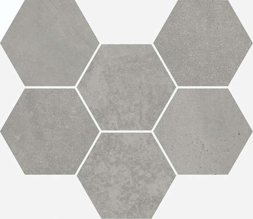 Италон Terraviva Hexagon Grey 25x29