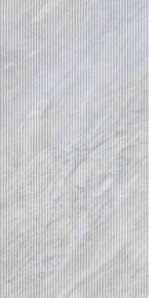 Кеопе Керамиче Versilia Bardiglio Silver Flute 3d Silk RT 60x120