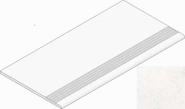 Керранова Fabrika White 120x29 Матовая st01 10мм