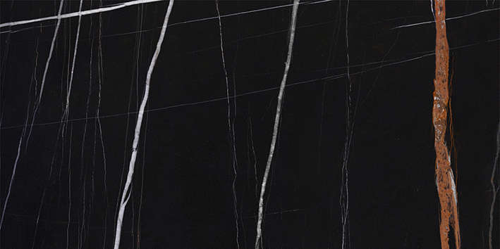 Керранова Marble Trend Nero Dorato 60x30 Матовый 9мм