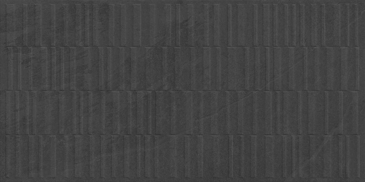 Deco Art чёрный 60х120 матовый структурный (1200x600)