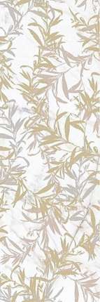 Марацци Италия Allmarble Wall Golden White Satin Decoro Foliage (компл. из 2х шт.)