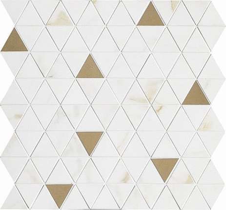 Марацци Италия Allmarble Wall Golden White Sat.Mosaico Tria