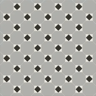 Октагон серый / Квадрат черный / Треугольник белый на сетке 320x320 (320x320)
