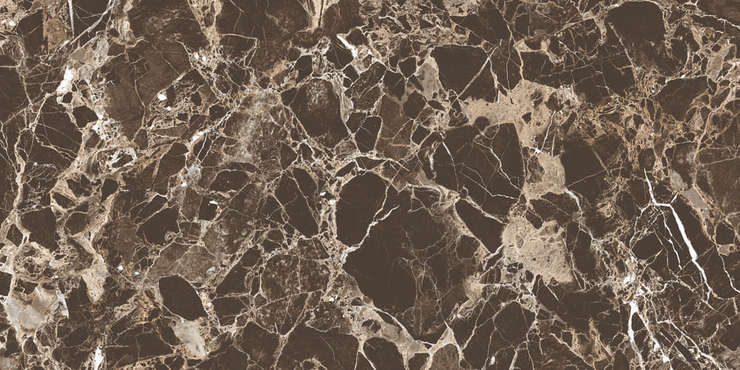 Онлигрес Marble MOG402 Dark Brown 120x60 Полированный Рект. (46,08 м2)