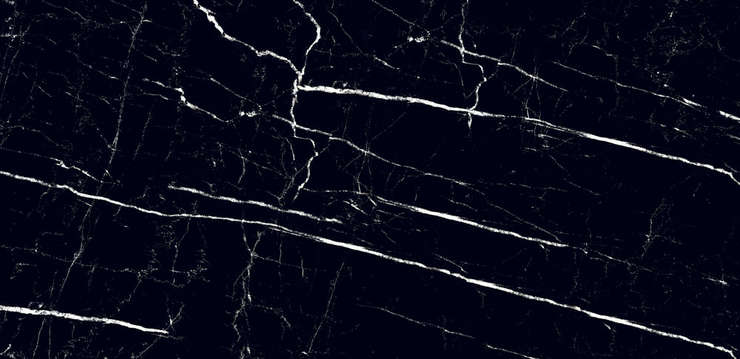 Онлигрес Marble MOG602 Black 120x60 Полированный Рект.