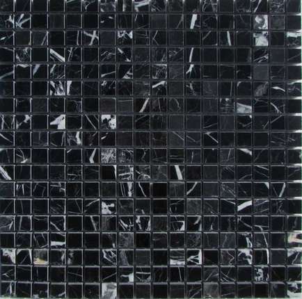 Орро Stone Nero Marquina Pol. 15x15