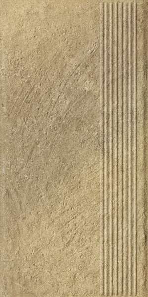 Beige Stopnica Prosta Struktura Mat 30x60 (300x600)