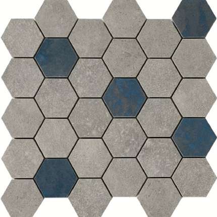 Перонда Grunge floor Grey hexa As