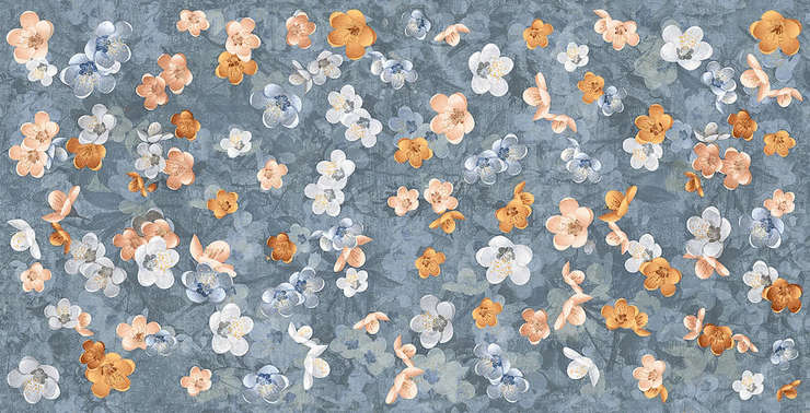 Пиемме Homey Bloom Blue Nat-Ret 60x120