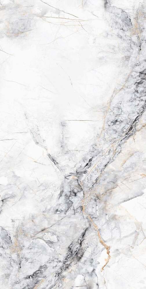 White Matt Granula 60x120 (лаппатирование + карвинг с объемными металлизированными прожилками) (600x1200)