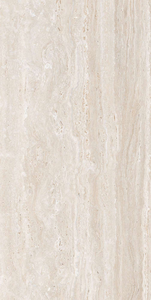 Travertino Beige Grit Granula 60x120 (лаппатирование + карвинг с объемными металлизированными прожилками) (600x1200)