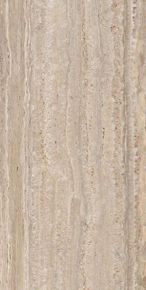 Travertino Brown Grit Granula 60x120 (лаппатирование + карвинг с объемными металлизированными прожилками) (600x1200)