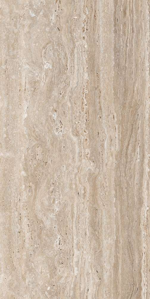 Travertino Brown Grit Granula 60x120 (лаппатирование + карвинг с объемными металлизированными прожилками) (600x1200)