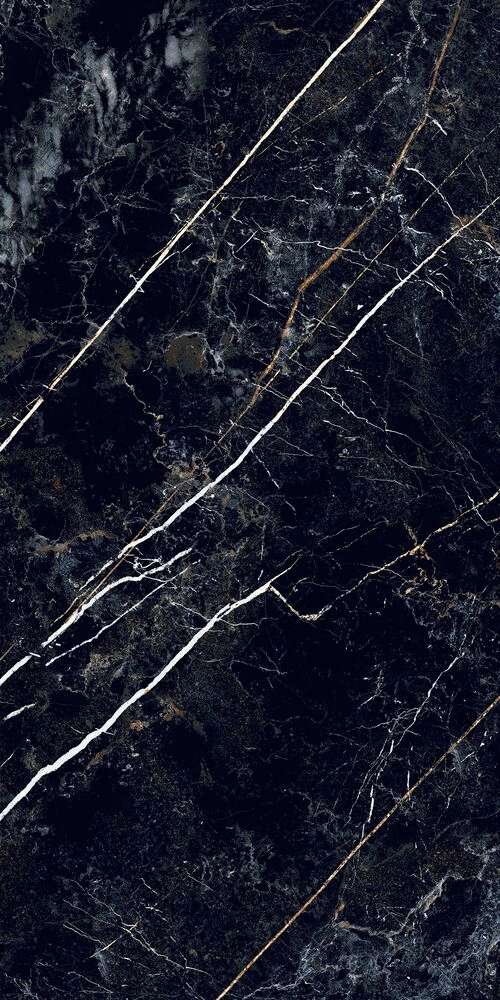 Black Sparkle Dark 60х120 Lapato сarving (лапатирование + карвинг с прожилками) (600x1200)