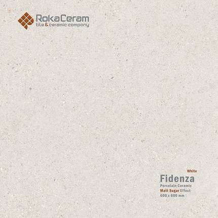 Roca Ceram Fidenza White Matt