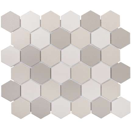 Стармозаик Homework Керамическая Мозаика Hexagon small LB Mix Antislip