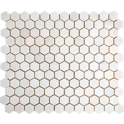 Стармозаик Wild Stone мраморная мозаика Hexagon VMwP 23x23