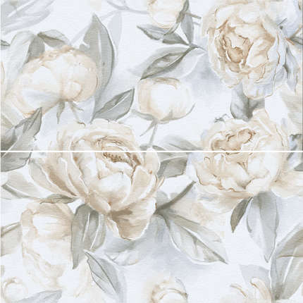 Старо Slim Elite Peonies Decor A+B 60x120 Matt (2 шт в комплекте)