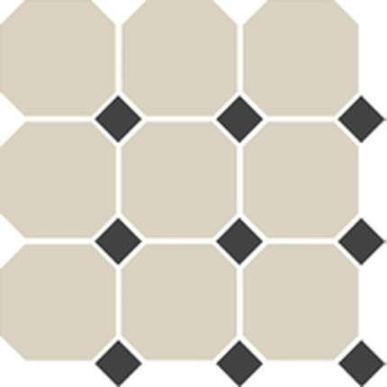 Топ Цер Octagon 4416 Oct14-1ch White Octagon 16/Black Dots 14