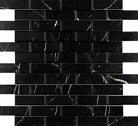 Велсаа Estrada Mosaic Nero Brick Bone