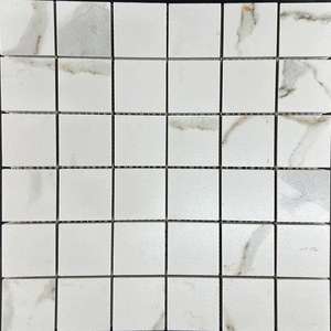 Satvario Gold Mosaic Satin Чип 4.7x4.7 (300x300)