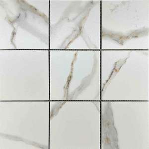 Satvario Gold Mosaic Satin Чип 9.5х9.5 (300x300)