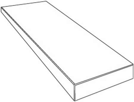 Версаче Tarsia Gradone Ang. Top Dx Avorio Apuano Lux 3D Rett. 32x120x4.5