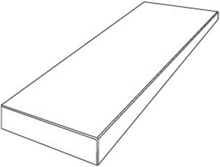Версаче Tarsia Gradone Ang. Top Sx Nero Imperiale Lux 3D Rett. 32x120x4.5