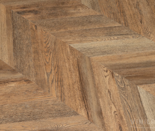 Vinilam Parquet Chevron 8.5mm RI153610CL4 Шеврон Нормандия с интегрированной подложкой