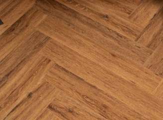 Vinilam Parquet Herringbone 6.5mm IS11210 Паркет Де Вилль с интегрированной подложкой