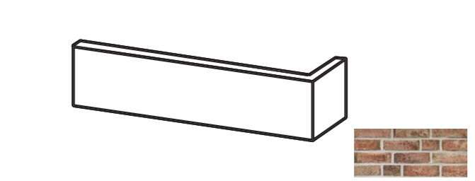 Вествальдер Клинкер Спил с кирпича 22мм Угол WK922