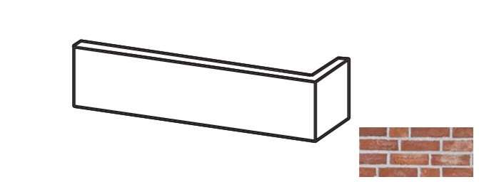 Вествальдер Клинкер Спил с кирпича 22мм Угол WK961