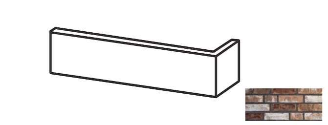 Вествальдер Клинкер Спил с кирпича 22мм Угол WK925