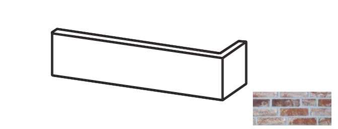 Вествальдер Клинкер Спил с кирпича 22мм Угол WK911