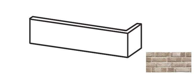 Вествальдер Клинкер Спил с кирпича 22мм Угол WK956