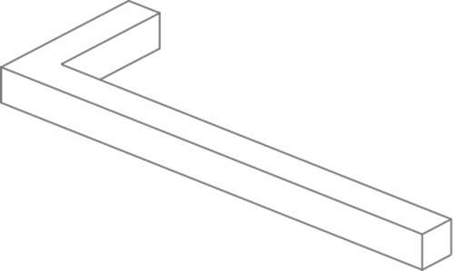 Вайт Хиллс Бран Брик Угловой элемент к плоскости 695-03 (3D)