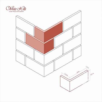 Вайт Хиллс Тилл Угловой элемент к плоскости 456-80