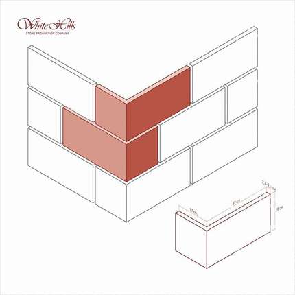 Вайт Хиллс Тиволи Угловой элемент к плоскости 550-00
