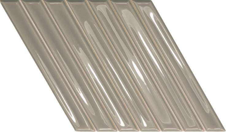 Вау Spike Bars A Mineral Grey Gloss 15x25.9